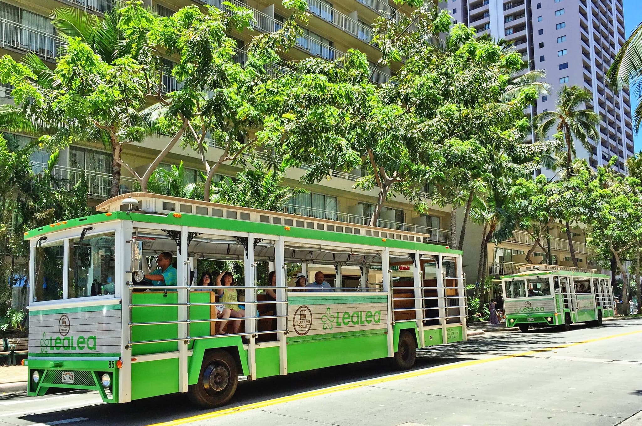 LeaLea Trolley 7 Line + Waikiki Trolley Pink Line 7-Day Pass | Hawaii.com