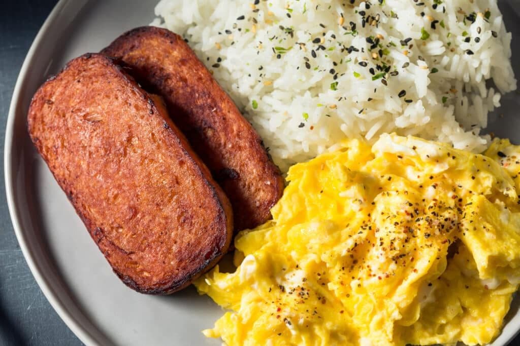 Hawaiian Egg Breakfast with Spam and Rice1979073872 hateii hawiia hawaii. hawaiii hawiaii hwaii hawaai hawall hawii hawwai hawwaii hawwii hiwaii haiwaii hawia hawwi