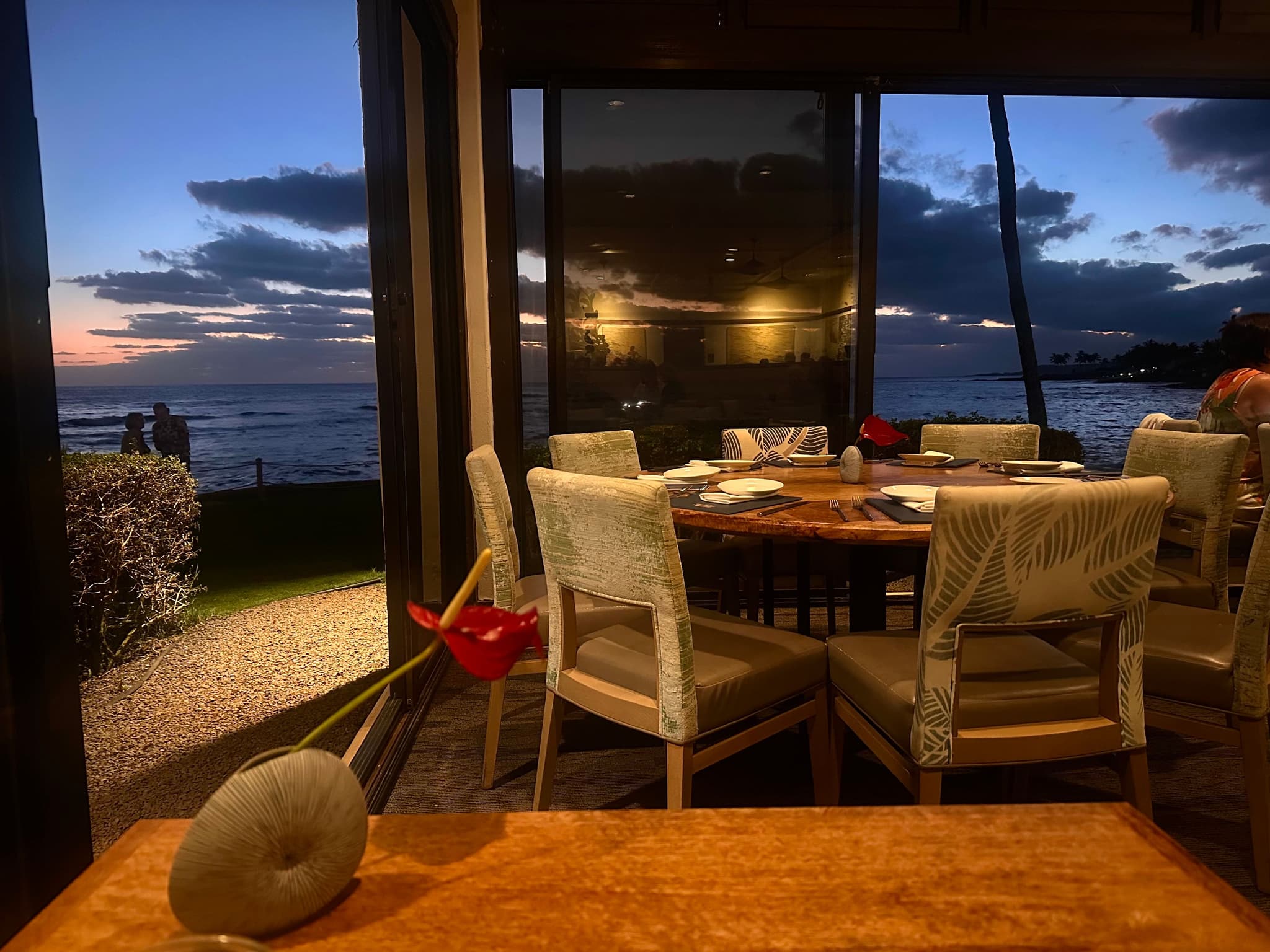 Sunset at The Beach House. Photo by Sarah Burchard.
