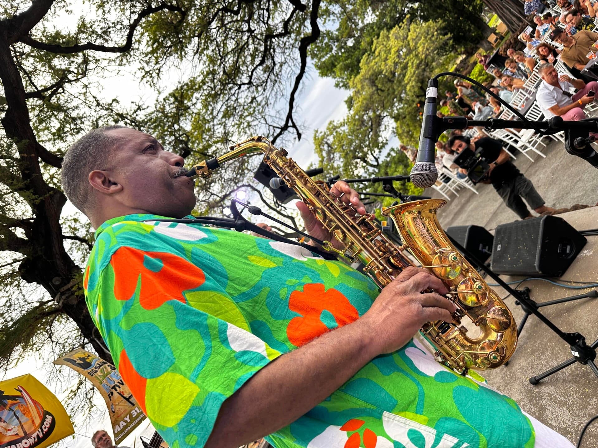 NEA Jazz Master and Big Chief Donald Harrison. Photo by Kenneth Martinez Burgmaier.