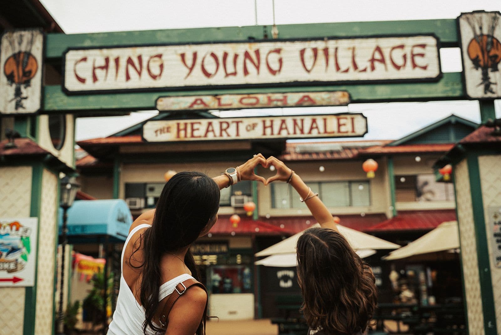 Ching Young Village in Hanalei, Kauai.