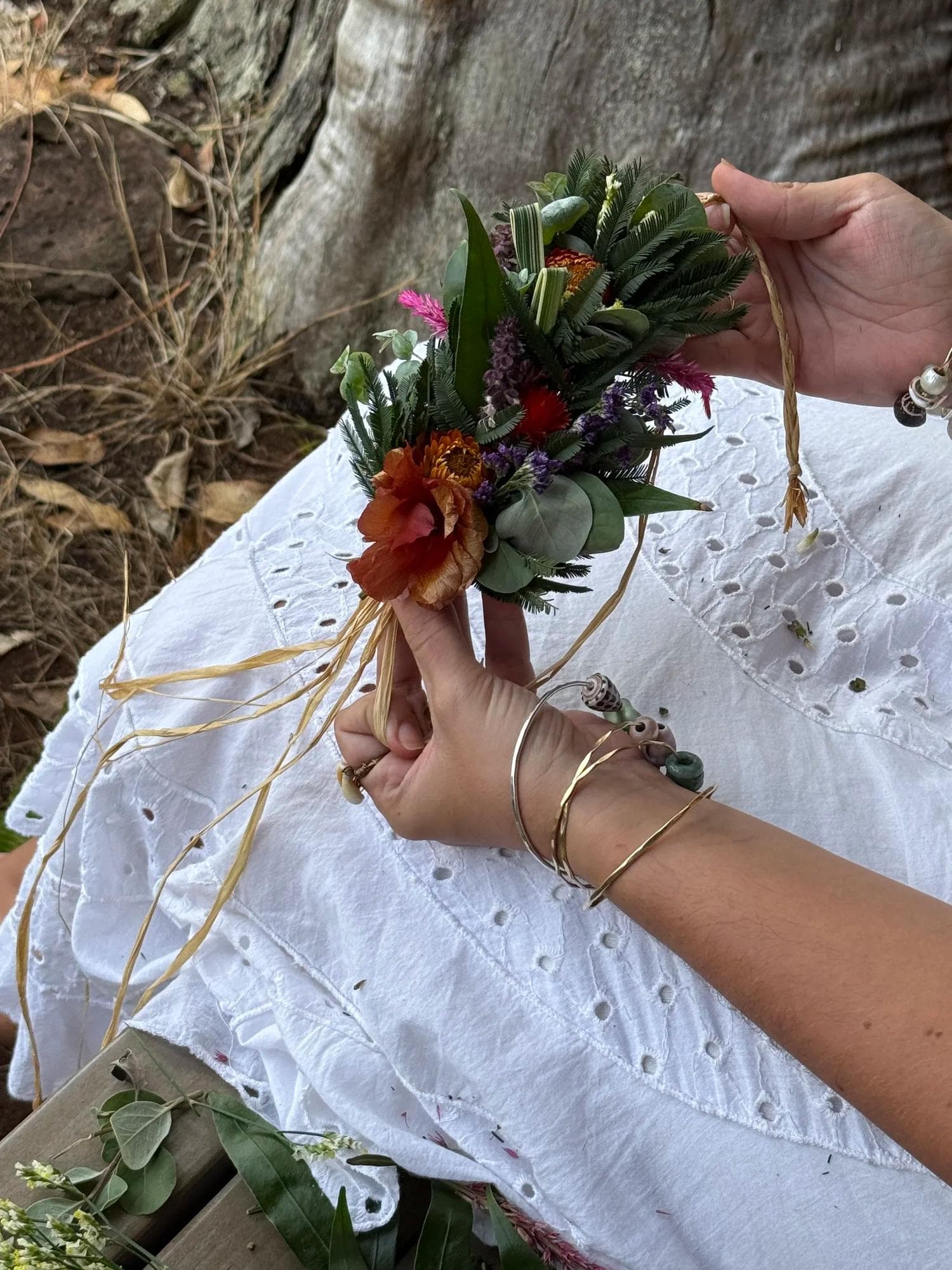 Lei Poʻo Workshop at Ossipoff Cabin.
