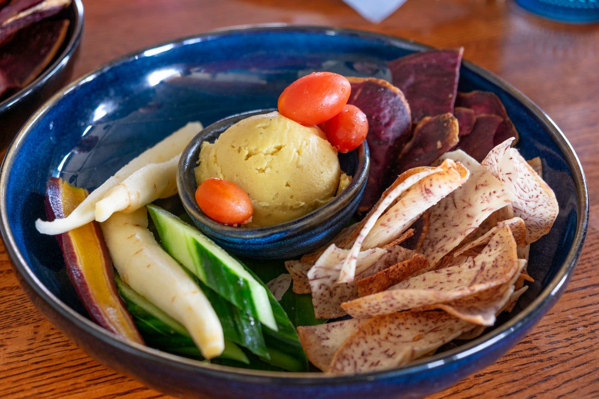 Upcountry ʻUlu Hummus. Photo by Sarah Burchard.