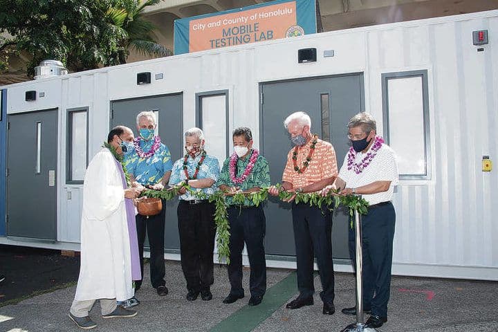 Image of blessing ceremony