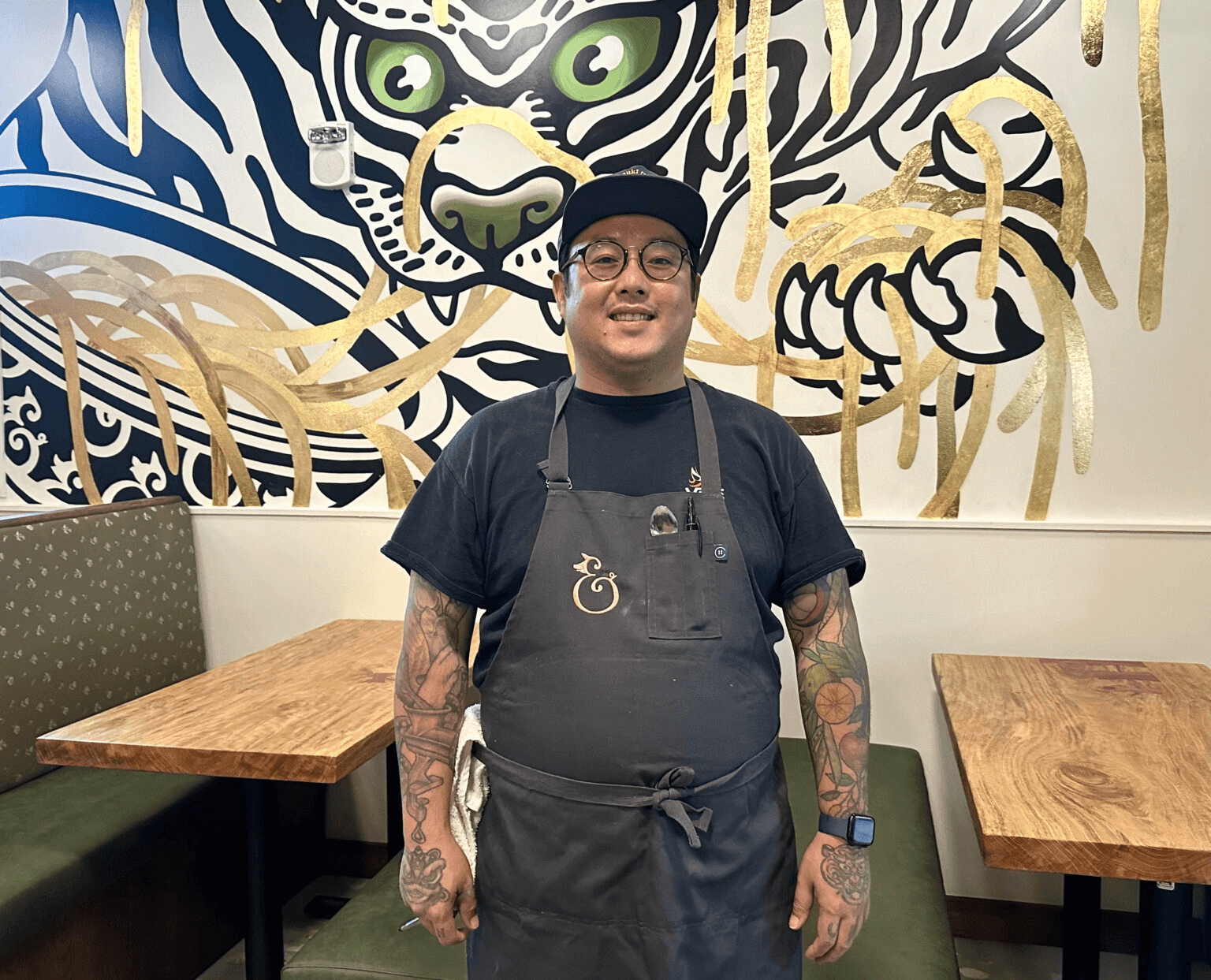 Chef and co-owner of The Pig & The Lady Andrew Le. Photo by Sarah Burchard.