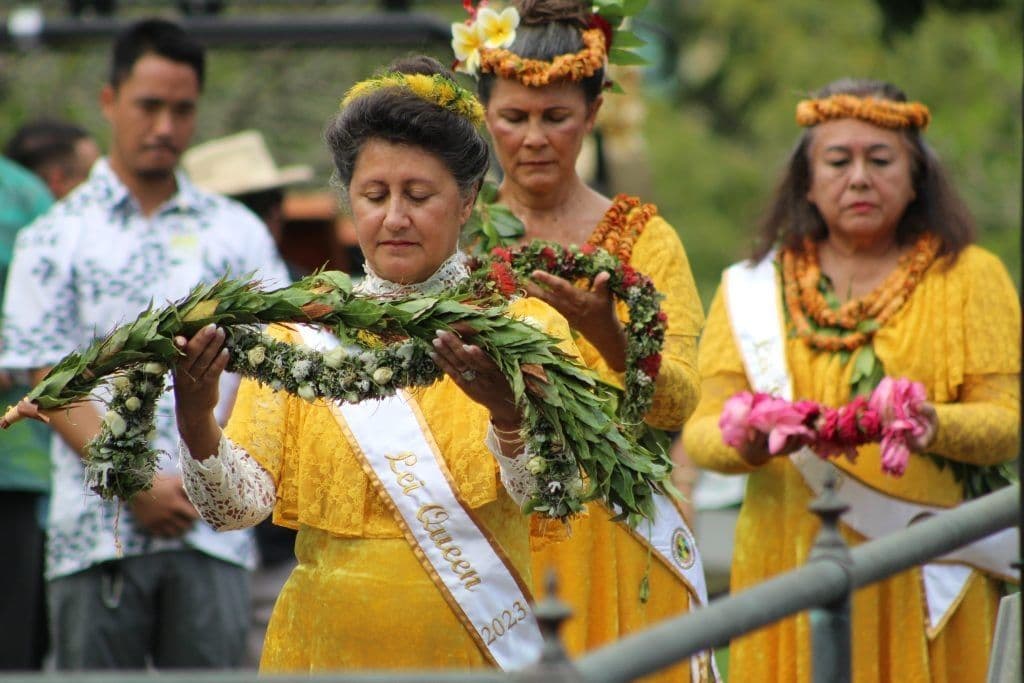 Lei Day festivities on Oahu.