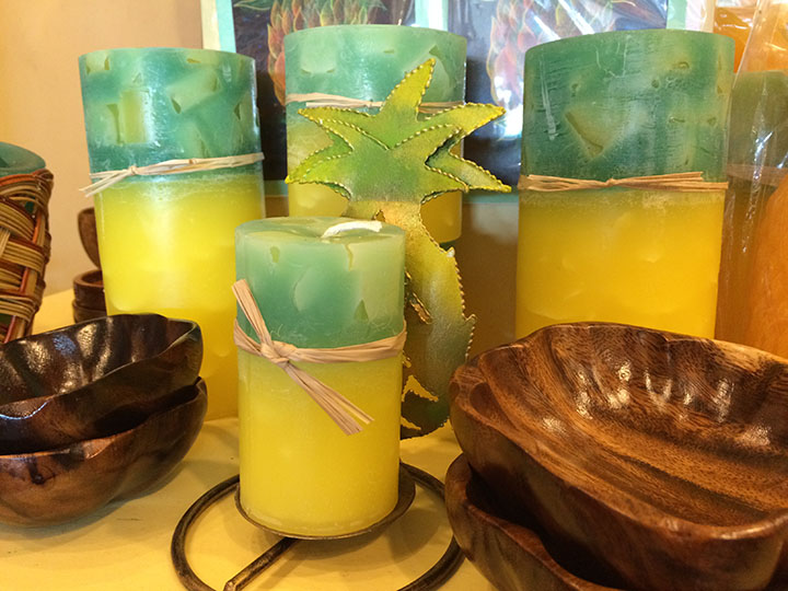 Image of Pineapple scented candles by Island Soap and Candle Works