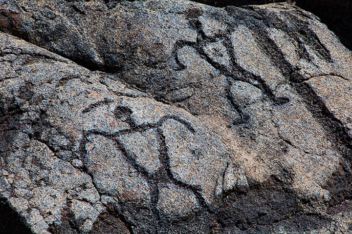 Largest petroglyph field in the Pacific. Photo courtesy of Hawaii Tourism Authority (HTA) / Tor Johnson.