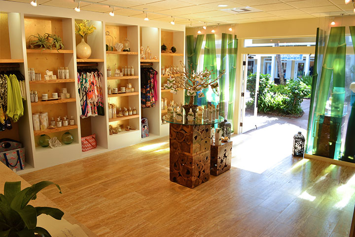 Image of Malie Organics boutique in The Shops at Kukuiula at Poipu