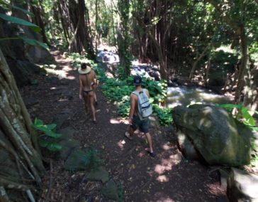 Hiking Kapena Falls