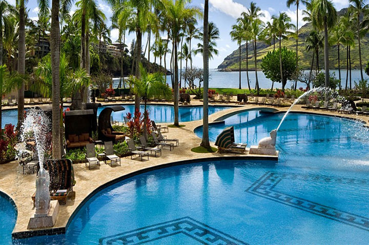 Image of the Marriott Kauai Resort and Beach Club.