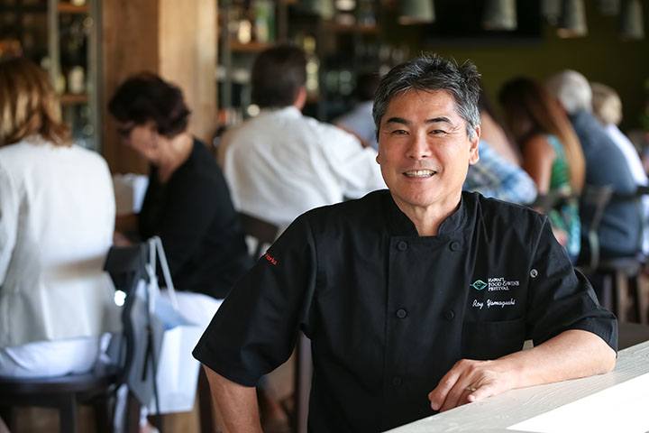 Chef Roy Yamaguchi.  Photo:  Hawaiʻi Food and Wine Festival.