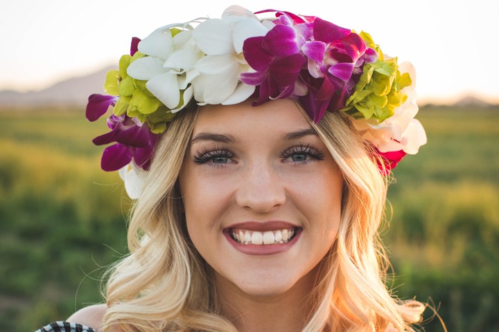 Image of haku lei or lei poʻo