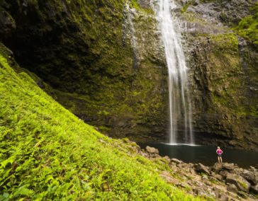 Hike to Romantic Hanakapiai Valley and Stand Beneath the Towering Waterfall