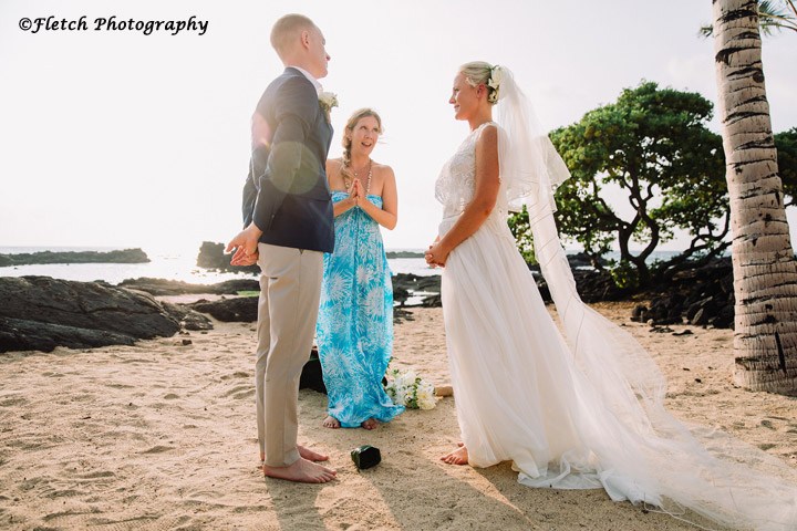 Simple Kona Beach Weddings Hawaii Com